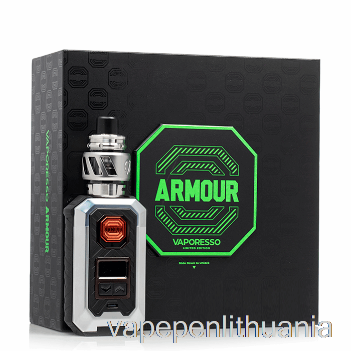 Vaporesso Armor Max 220w Starter Kit Le Silver Vape Liquid